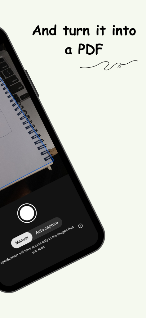 PaperScanner document scanning